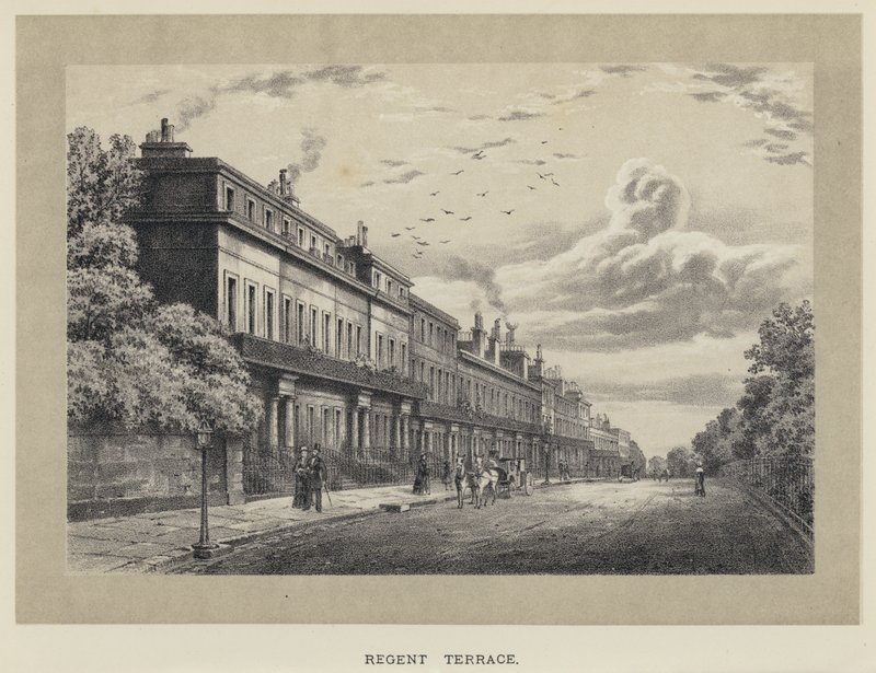 Regent Terrace (gravyr) av English School