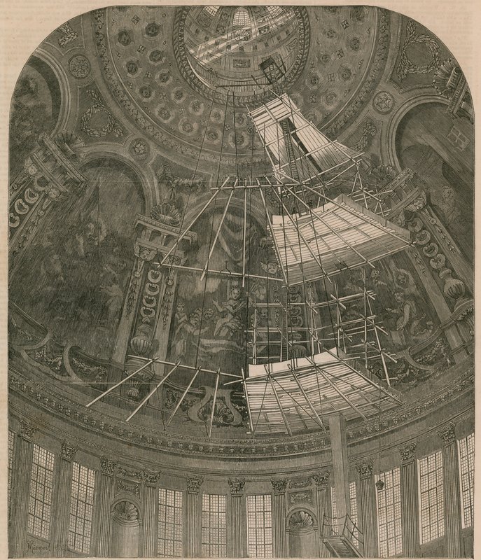 Restaurering av målningarna i St Pauls Cathedral av English School