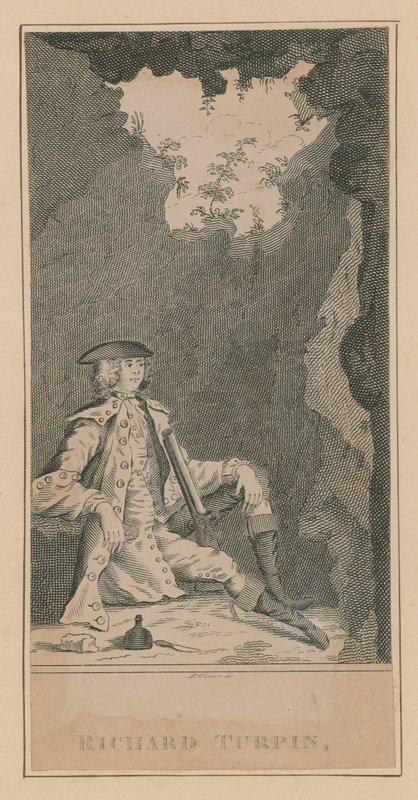 Richard Turpin aka Dick Turpin, landsvägsman av English School