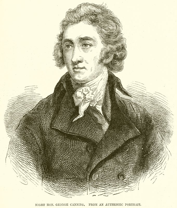 Höger Hon. George Canning av English School