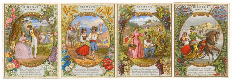 Rimmels; Eugene Rimmel, parfymör till Her Majesty Queen Victoria, 96 Strand av English School