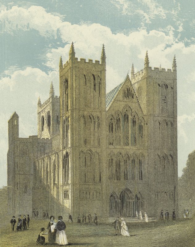 Ripon Cathedral, North West View av English School