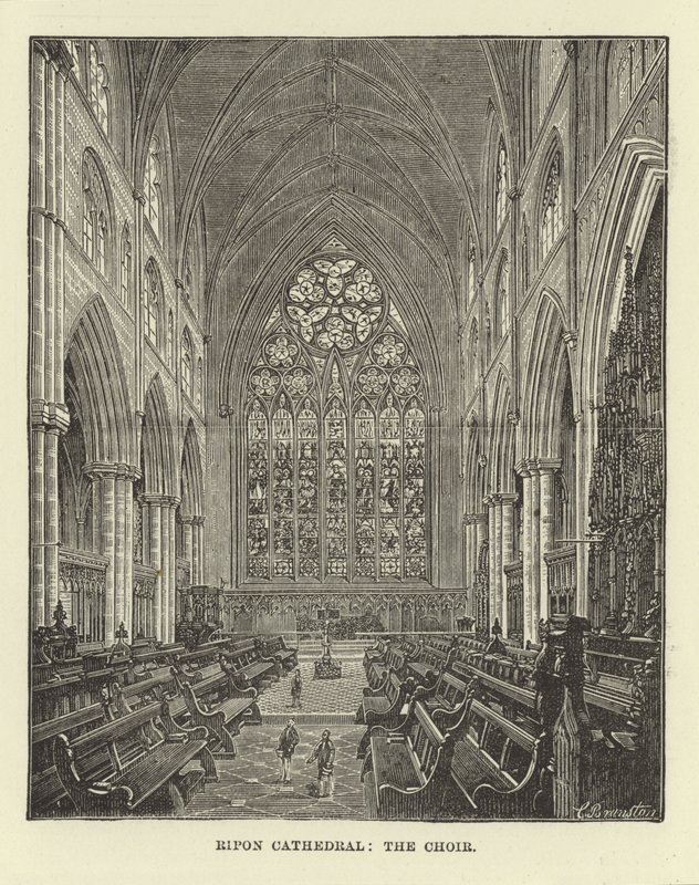 Ripons katedral, kören av English School