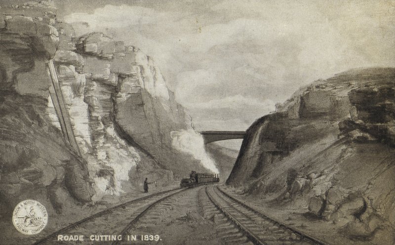 Roade Cutting 1839 av English School