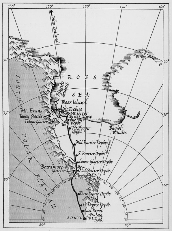 Robert Falcon Scotts Terra Nova Expedition (s/v foto) av English School
