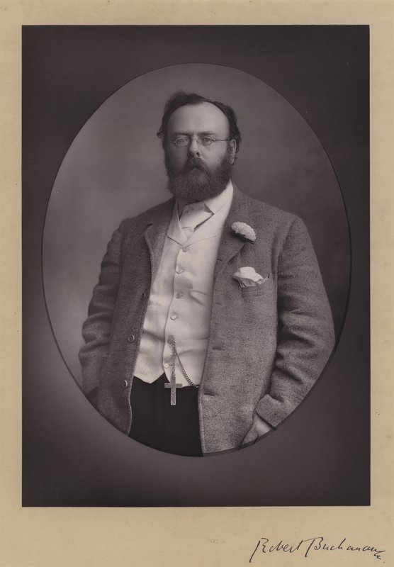 Robert Williams Buchanan, skotsk poet, romanförfattare och dramatiker av English School