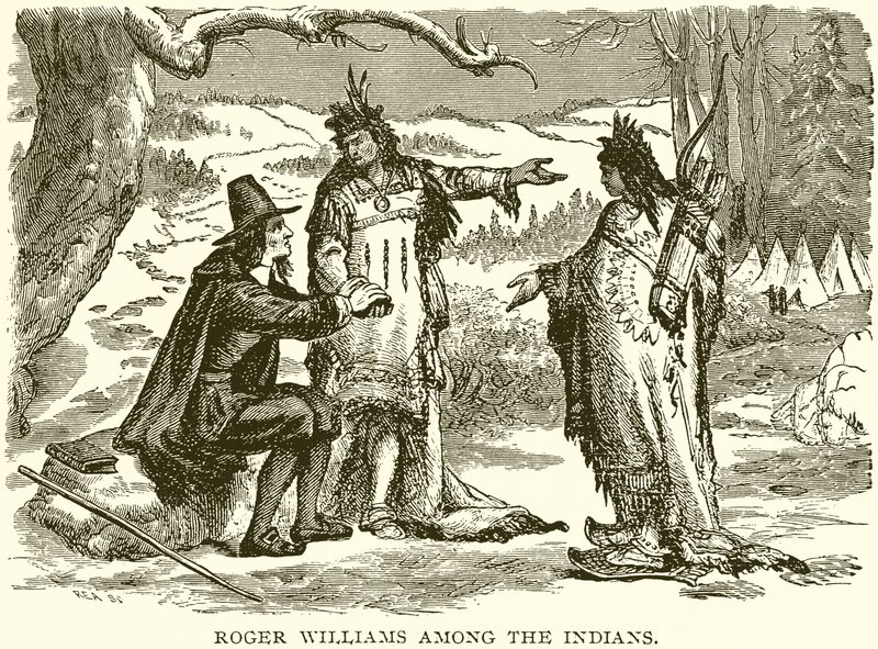 Roger Williams bland indianerna av English School