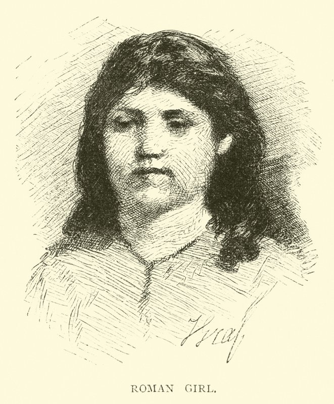 romersk flicka av English School