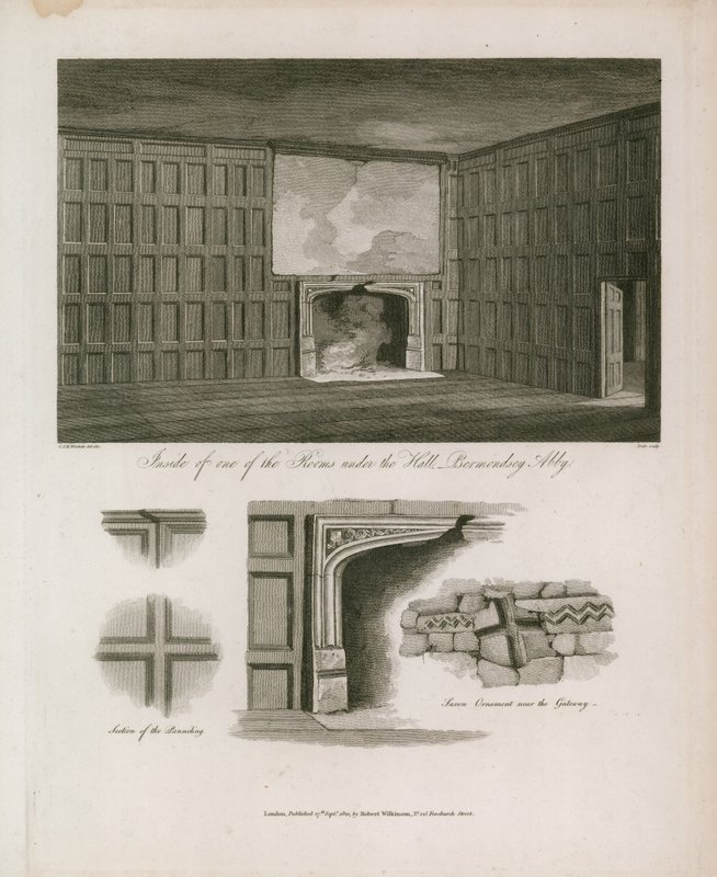 Rum under Hall, Bermondsey Abbey av English School