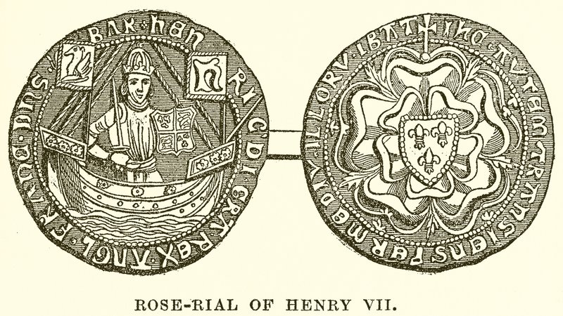 Rose-Rial av Henrik VII av English School