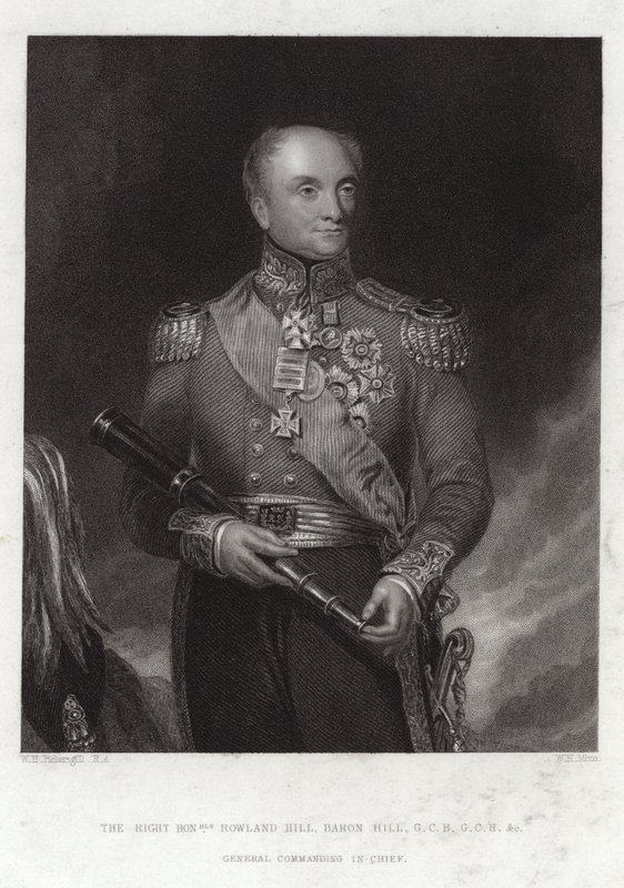 Rowland Hill, 1st Viscount Hill, brittisk general av English School
