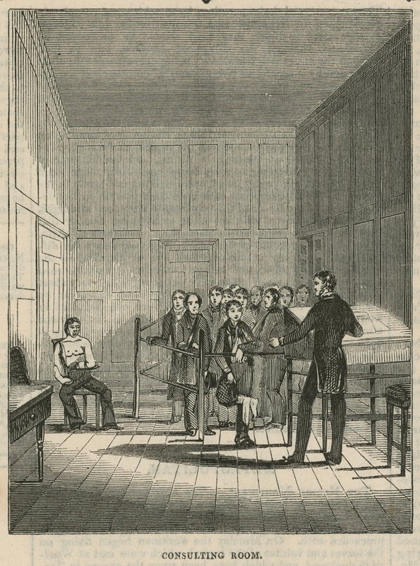 Royal Free Hospital, London: Konsultrummet av English School