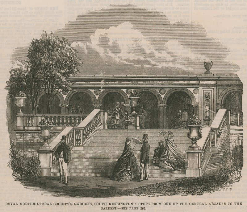 Royal Horticultural Society trädgårdar, South Kensington av English School