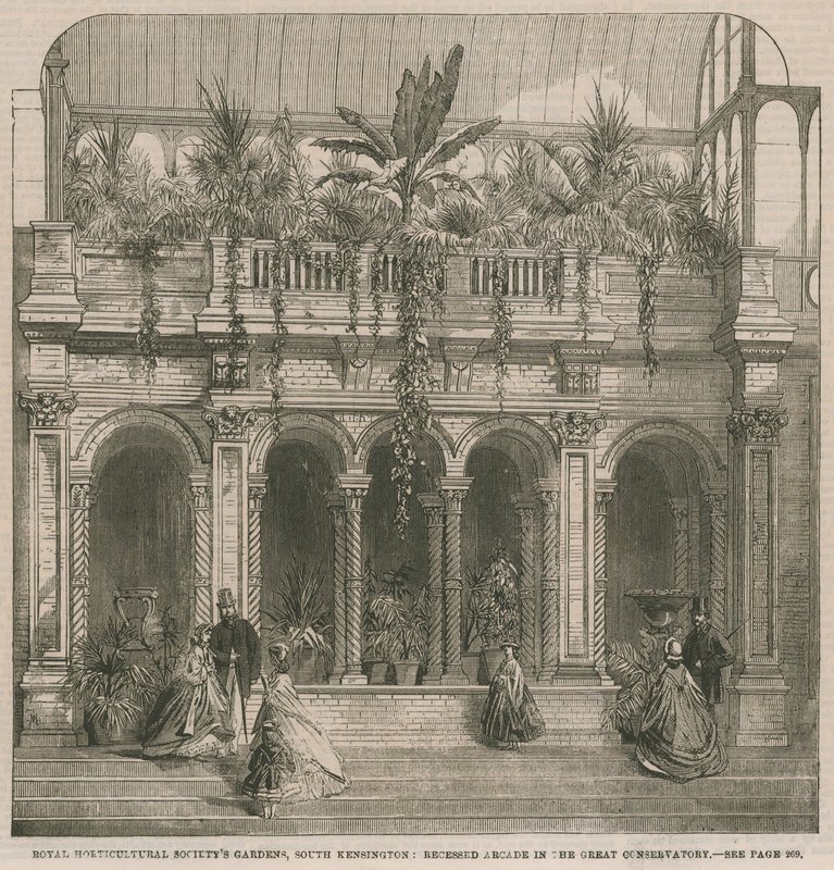 Royal Horticultural Society trädgårdar, South Kensington av English School