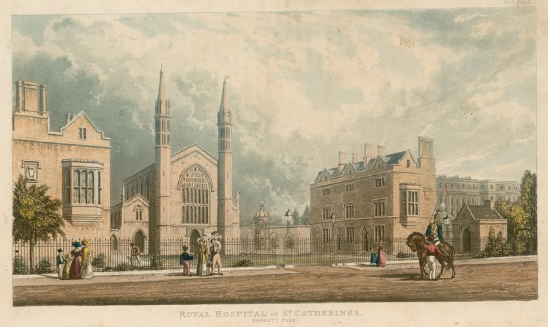 Royal Hospital of St Catherines, Regents Park, London av English School
