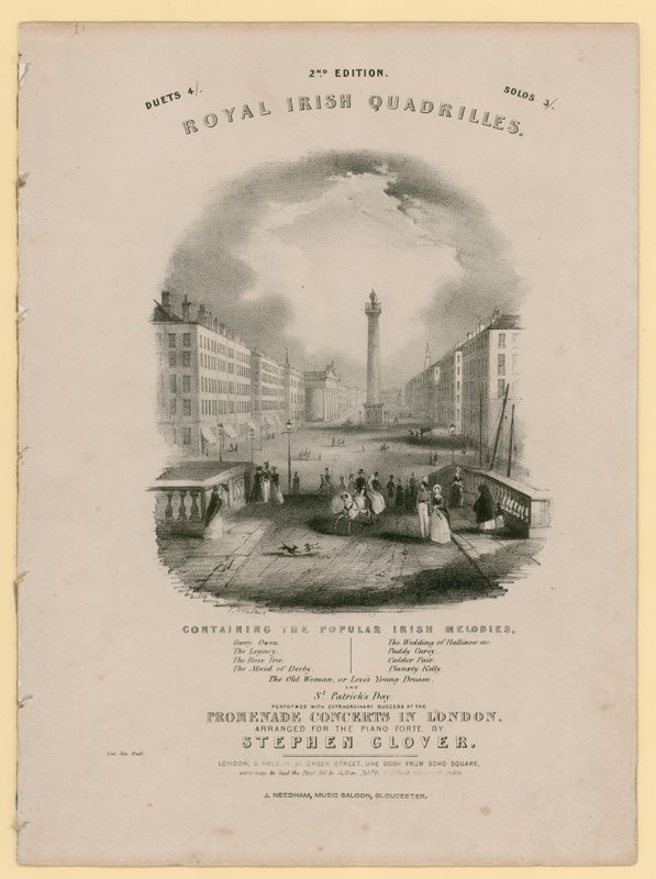 Royal Irish Quadrilles (gravyr) av English School