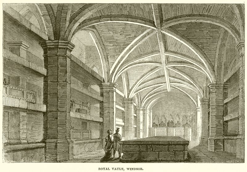 Royal Vault, Windsor av English School