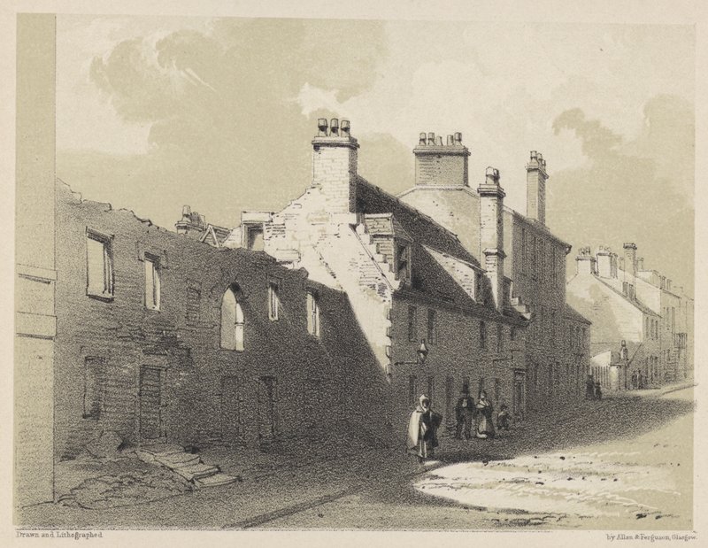 Ruined House, Rottenrow (gravyr) av English School