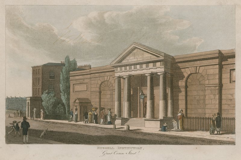 Russell Institution, Great Coram Street, London av English School