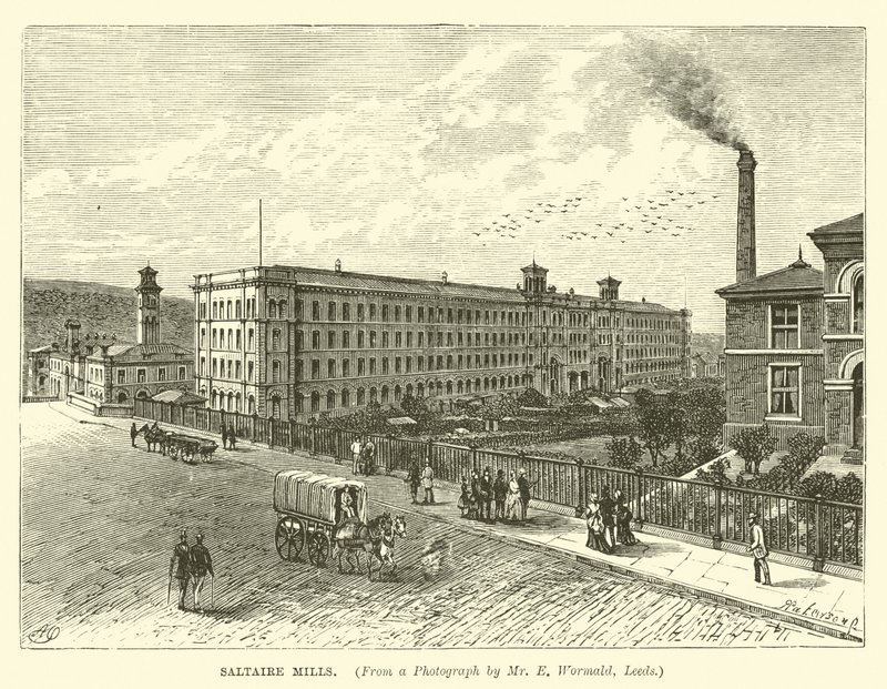 Saltaire kvarnar av English School