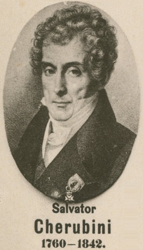 Salvator Cherubini (gravyr) av English School