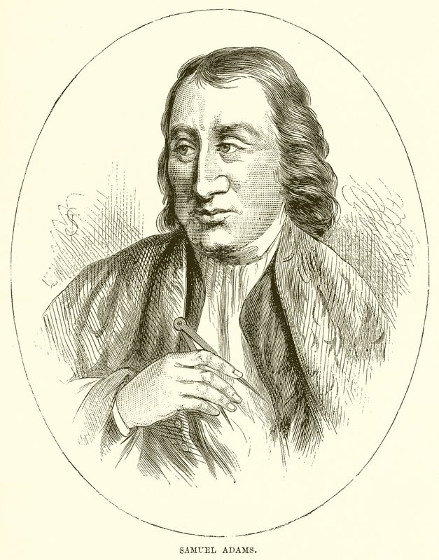 Samuel Adams av English School