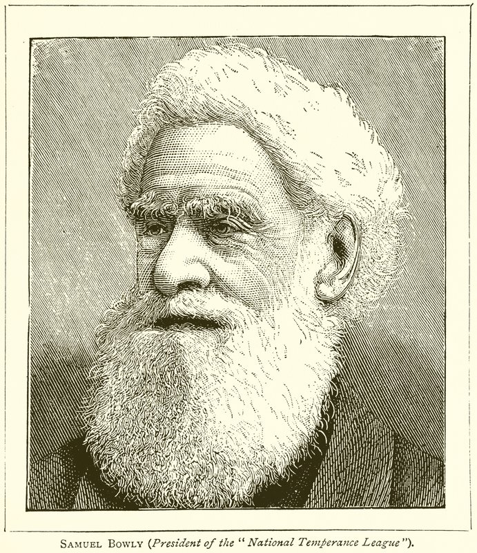 Samuel Bowly (president för National Temperance League) av English School