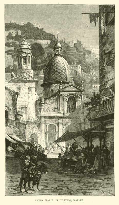 Santa Maria i Portico, Neapel av English School