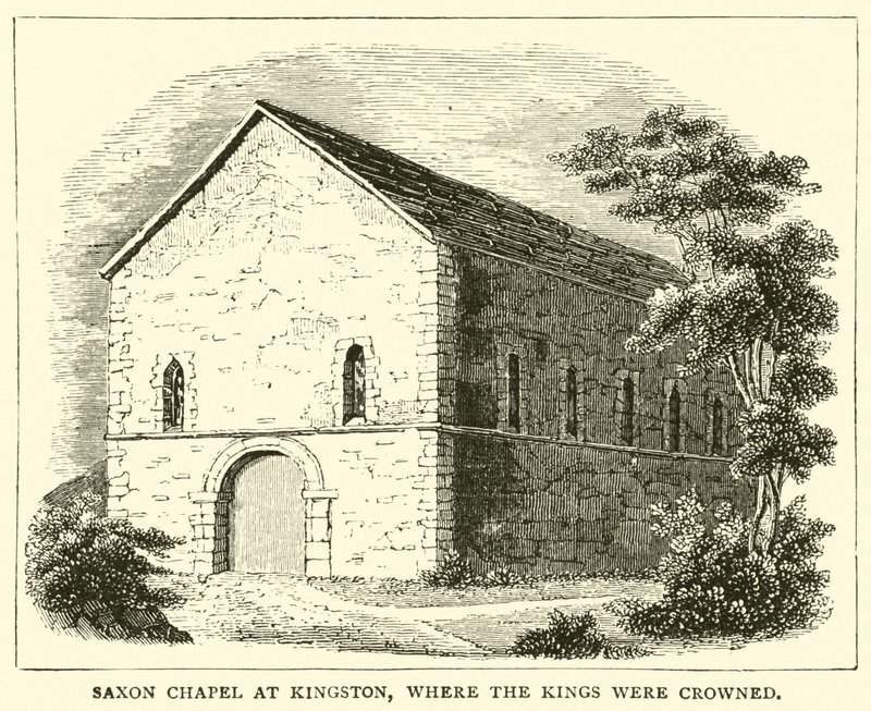 Saxon Chapel i Kingston, där kungarna kröntes av English School