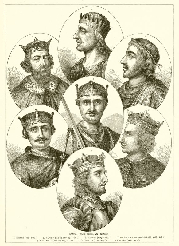 Saxon och Norman Kings av English School