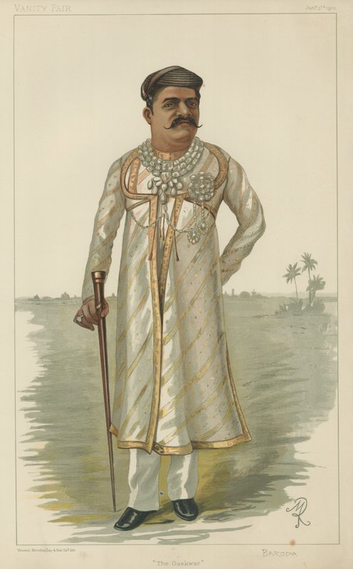 Sayajirao Gaekwad III, Gaekwar från Baroda av English School