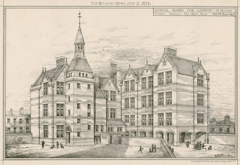 Skolstyrelsen för London, Great Hunter Street Schools, Old Kent Road av English School