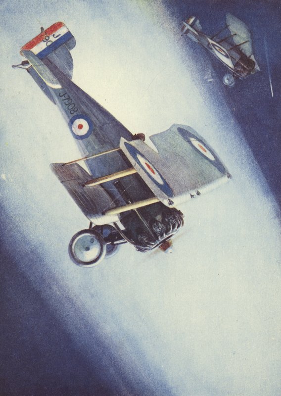 Sökljusövning i Royal Air Force av English School