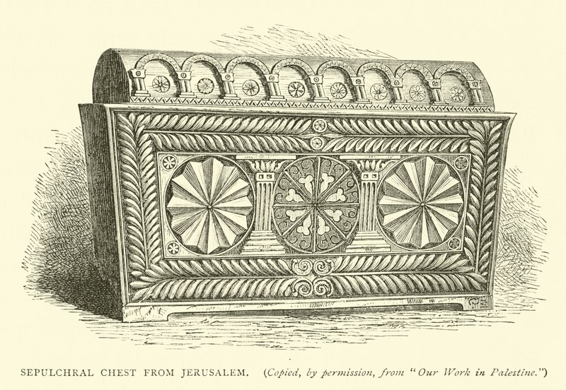 Gravkista från Jerusalem av English School