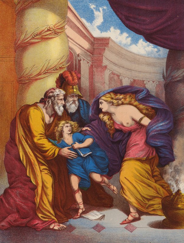 Shakespeare: Titus Andronicus (chromolitho) av English School