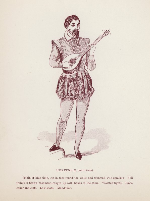 Shakespeares Taming of the Shrew: Hydrangea, 2nd Dress (bilder) av English School