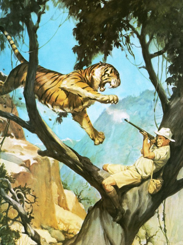 Att skjuta en tiger av English School