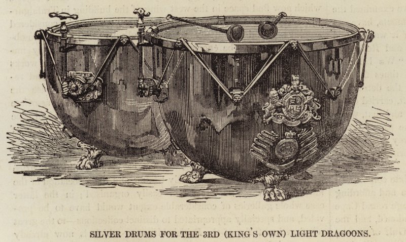 Silvertrummor för 3:e (King