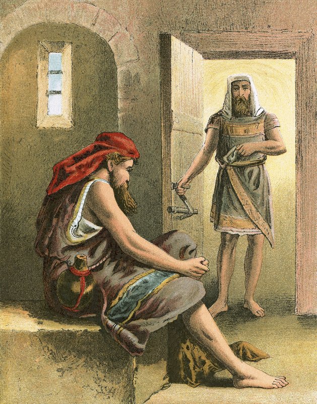 Simeon i fängelse av English School