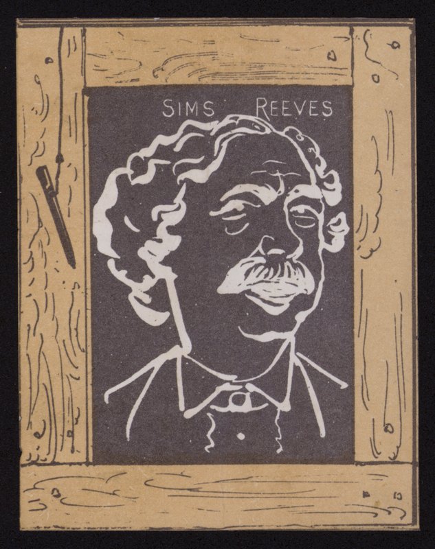 Sims Reeves, engelsk operasångare av English School