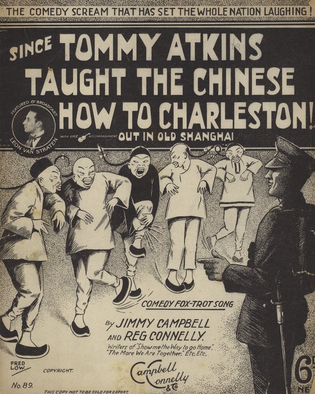 Sedan Tommy Atkins Lärde kineserna hur man Charleston ute i Gamla Shanghai av English School
