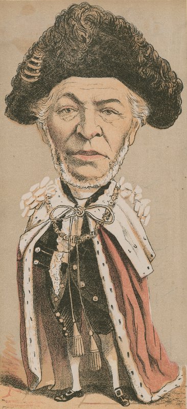 Sir Andrew Lusk, borgmästare i London 1860 av English School