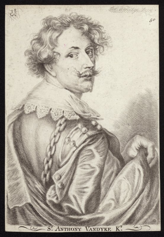 Sir Anthony van Dyck av English School