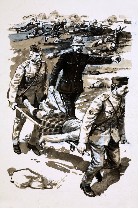 Sir Arthur Conan Doyle tjänstgjorde som läkare under boerkriget av English School