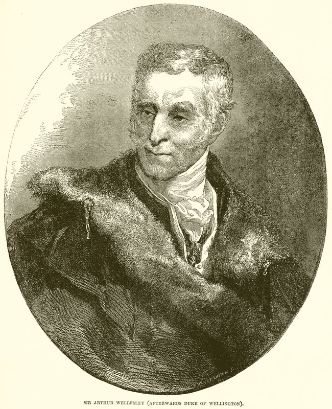 Sir Arthur Wellesley (efter hertigen av Wellington) av English School