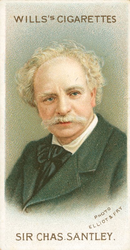 Sir Charles. Santley av English School
