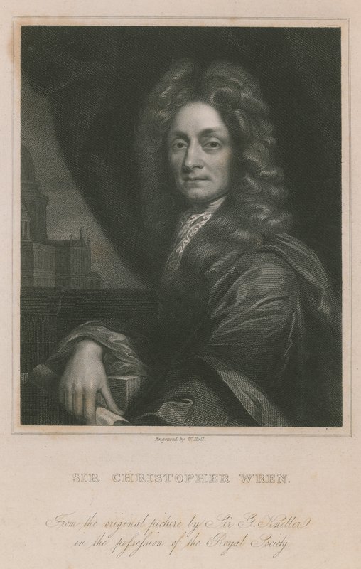 Sir Christopher Wren av English School