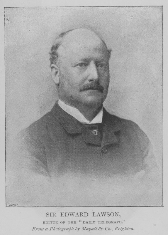 Sir Edward Lawson, redaktör för "Daily Telegraph" (gravyr) av English School