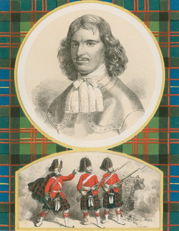 Sir Ewen Cameron från Lochiel. Den sjuttionionde, "eller Cameron Highlanders." av English School