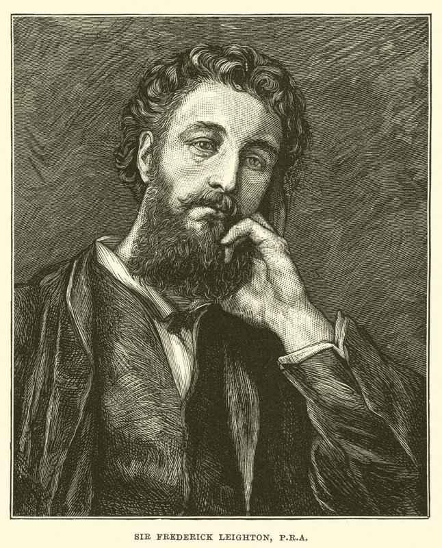 Sir Frederick Leighton, PRA (gravyr) av English School